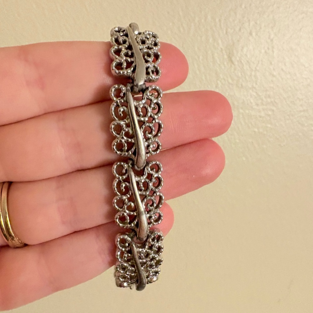Vintage MONET silver bracelet